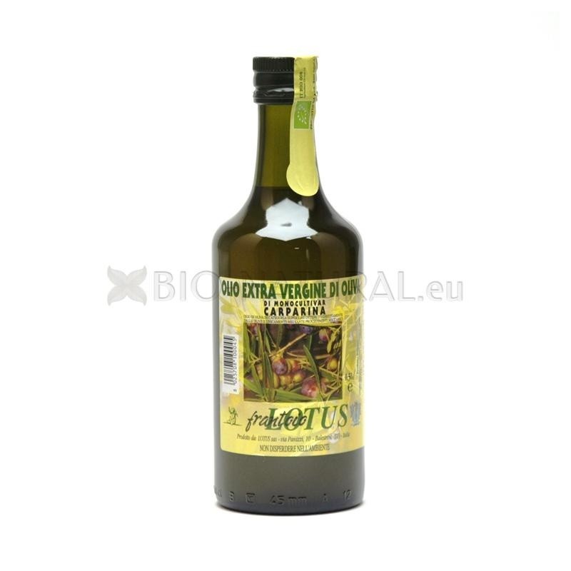 OLIO EXTRA VERGINE DI OLIVA BIO --CARPARINA-- LOTUS 0,75 L