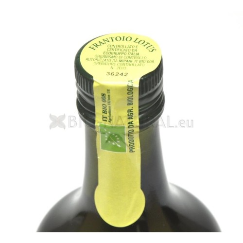 ORGANIC EXTRA VIRGIN OLIVE OIL --FRANTOIANA-- LOTUS 0,5 L