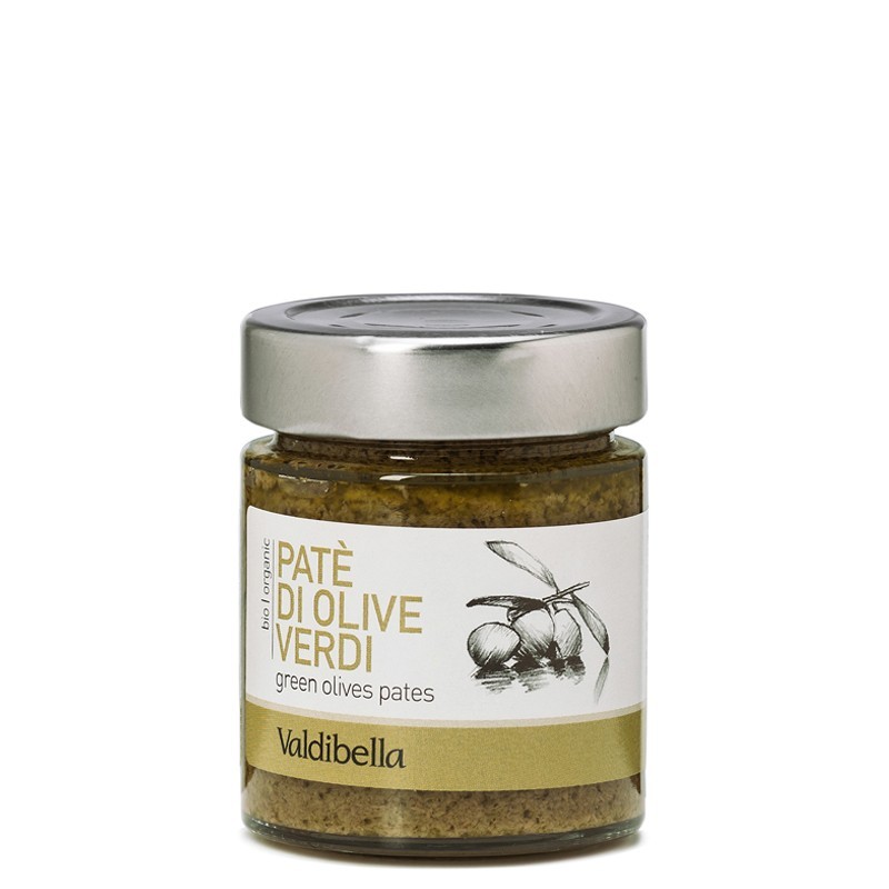 PATE' OLIVE VERDI 140 gr - Valdibella